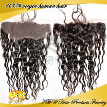 2015 New Arrival Beauty High Quality 14inch 7A Grade Loose Wave Lace Frontal With Baby Hair(13"x4")